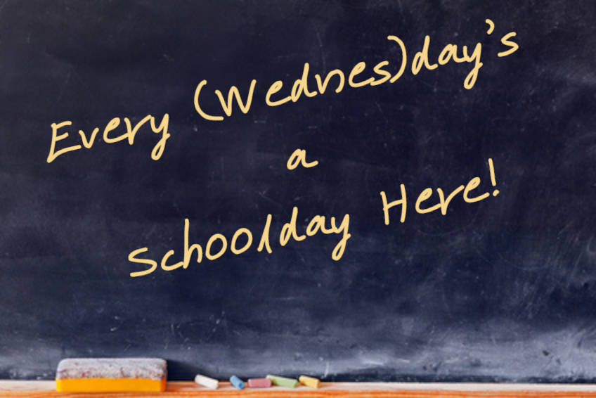 Image showing the blog item Every (Wednes)day is a School Day